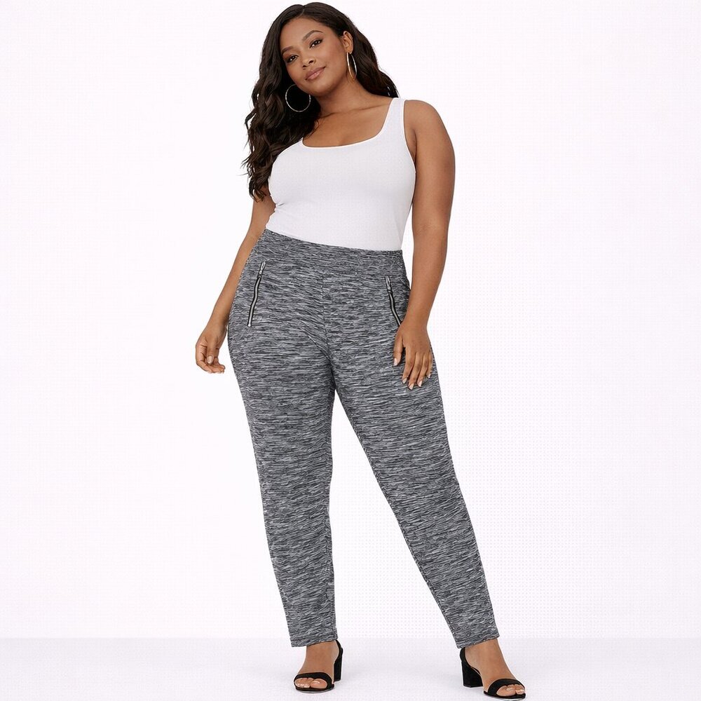 Gap - women's leggings gray gym attire - Size: S
